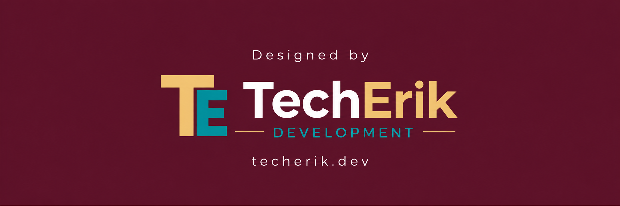 Designed by TechErik Development